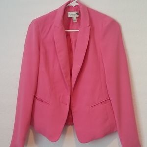Small Pink Forever 21 Blazer